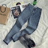 High Waist Jeans For Women Casual Stretch Female Pencil Jeans Lady Vintage Denim