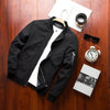 NaranjaSabor Spring New Men's Bomber Zipper Jacket Male Casual Streetwear Hip Hop