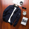 NaranjaSabor Spring New Men's Bomber Zipper Jacket Male Casual Streetwear Hip Hop